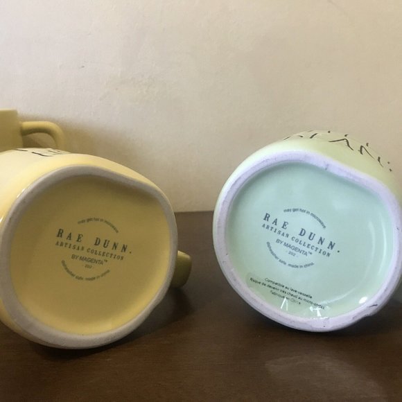 Rae Dunn Easter Mugs (Choose), Rae Dunn Speckled Mug, Cute Chick, Rae Dunn Heart - Picture 3 of 3